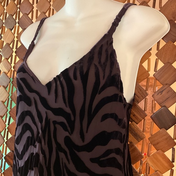 NWT$425 Jade X Johnny Was Twilight Silk Maxi Eggplant SMALL - Picture 7 of 12